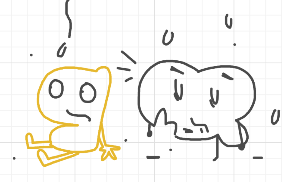 A panel from I've Been Everywhere, Man, episode nine of the Board Boards object show by Furretwalk/WalkingFurret.